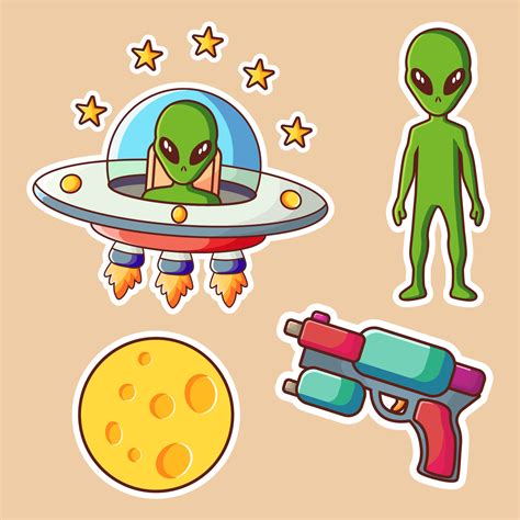 Image result for Alien Stickers