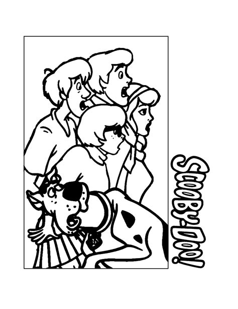Scooby Doo Coloring Pages – Printable Coloring Pages. FREE