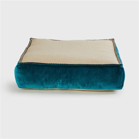 Buy Get The Look Mix And Match Teal Textured Box Cushion- 50x50cm from ...