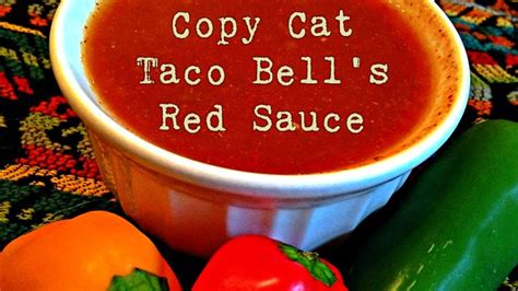 Taco Bell Red Enchilada Sauce Recipe at Carly Decosta blog