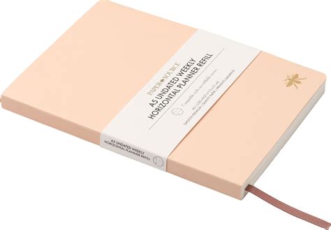 Paper Source A5 Weekly Horizontal Undated Planner Pages | Paper Source