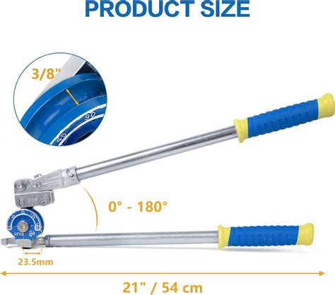 Ajee Pipe Bender 3/8 Heavy Duty Tubing Bender Tube India | Ubuy