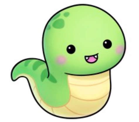 24+ Kawaii Cute Snake Drawing