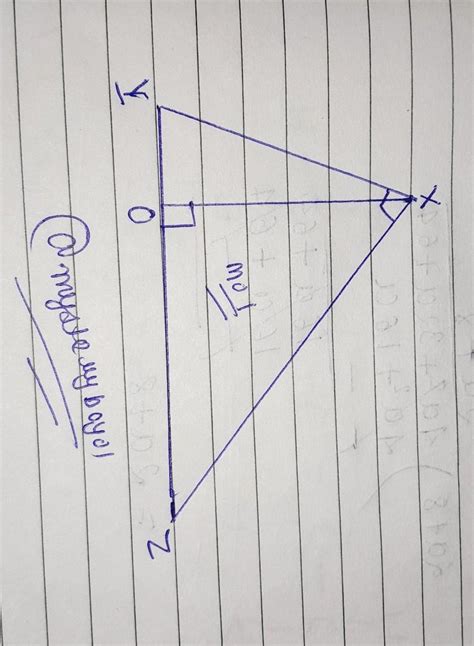 XYZ is a right-angled triangle with angle X= 90°, XY=9 cm, YZ-15 cm ...