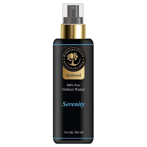 Heartyculture Serenity (Vetiver Water) Hydrosol - 60 ml