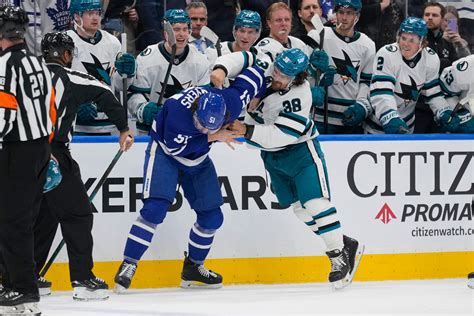 NHL fights from 2024-25 season