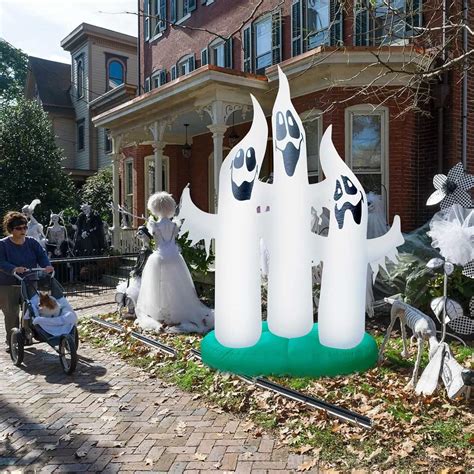 Buy Halloween White Ghost, Halloween Inflatable Ghost Model Jewelry ...
