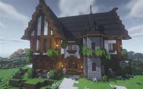 Image result for Medieval House Minecraft Simple Tutorial