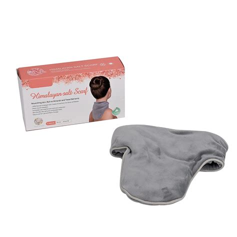 Microwavable and Freezable Himalayan Salt Neck Wrap - 7758224 - TJC