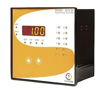 SYCON 5508SS, Automatic Power Factor Controller 8 steps : Amazon.in ...