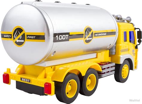 WolVolk Friction Powered Oil Tanker Truck Toy India | Ubuy