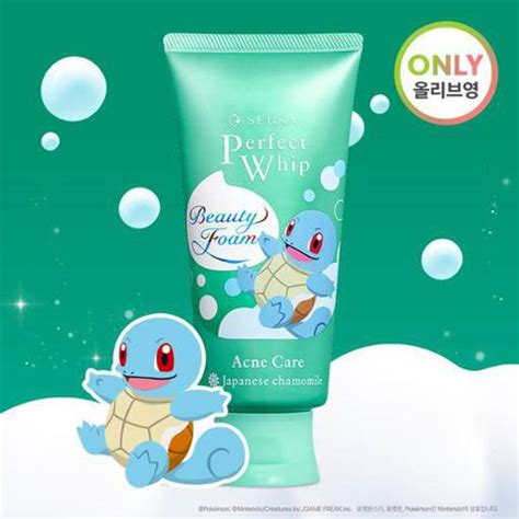 Perfect Whip Acne Care A 100g Pokemon - maccaron