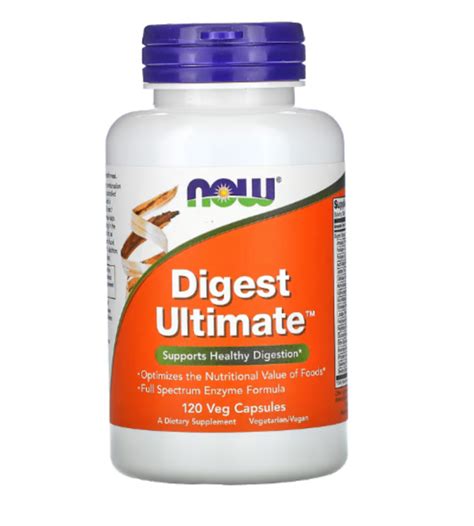 NOW Foods, Digest Ultimate, 120 Veg Capsules