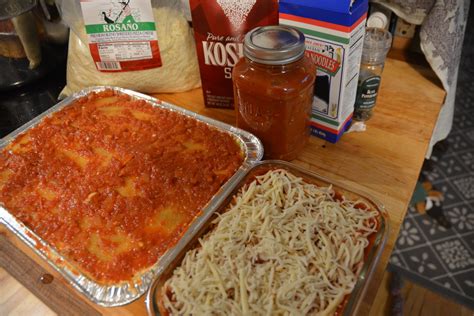 Lasagna - Rainy Day Meals
