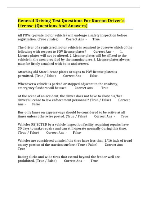 Image result for Drivers License Questions