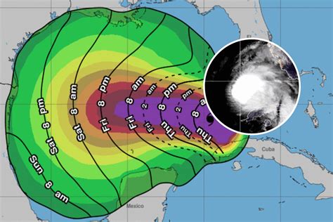 Hurricane Rafael Update: Map Reveals When Category 2 Storm Will Hit ...