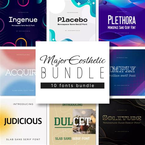 38+ Aesthetic Css Fonts Bundle