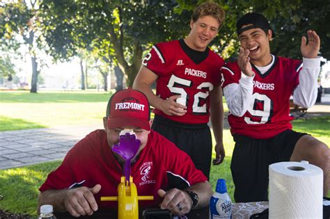 Scenes from Fremont's 2019 football media day with MLive Muskegon ...