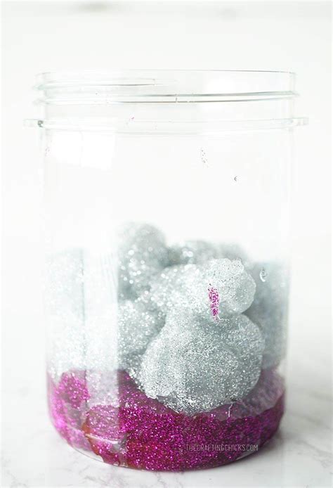 Glitter Slime Recipe Without Borax - The Crafting Chicks