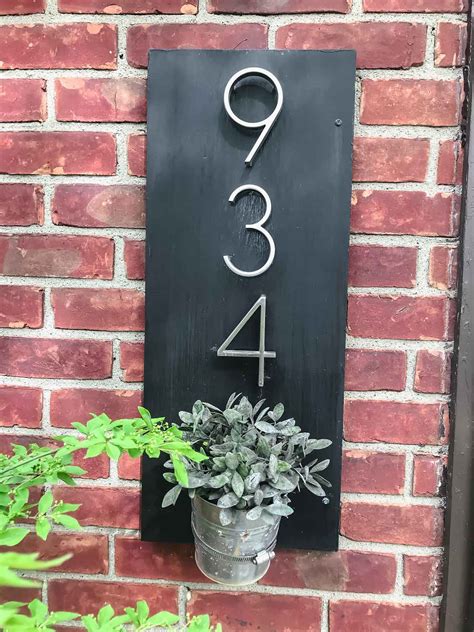 Homemade Address Signs 的图像结果