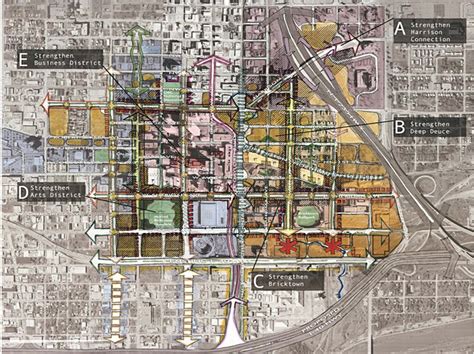 Map Of Downtown Oklahoma City