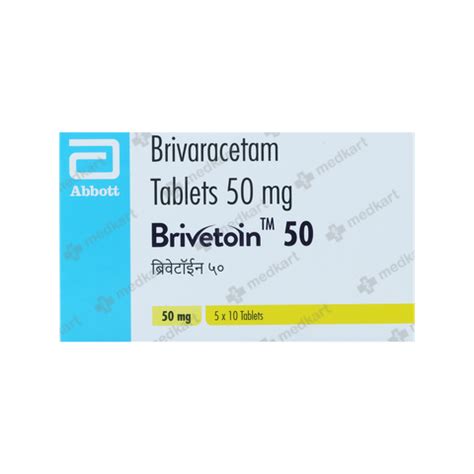 BRIVAZEN 50MG TABLET 10'S: Uses, Price, Side Effect, Composition ...