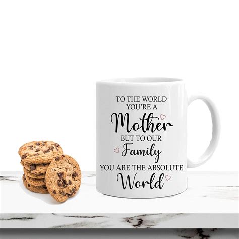 Personalized To My Mom You Are The World Mug 24056 Black Personalised ...