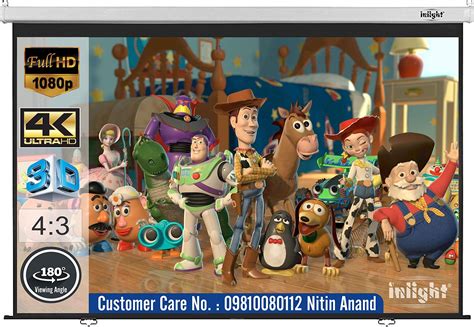 ZEBRONICS PSM84A Motorised Projector Screen, 84 inches, Roll Mechanism ...