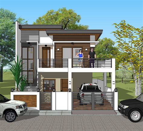 Image result for Sample Two-Storey House Design