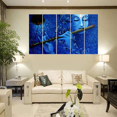 KYARA ARTS Wood Framed, Radha Krishna wall Painting with frame ...