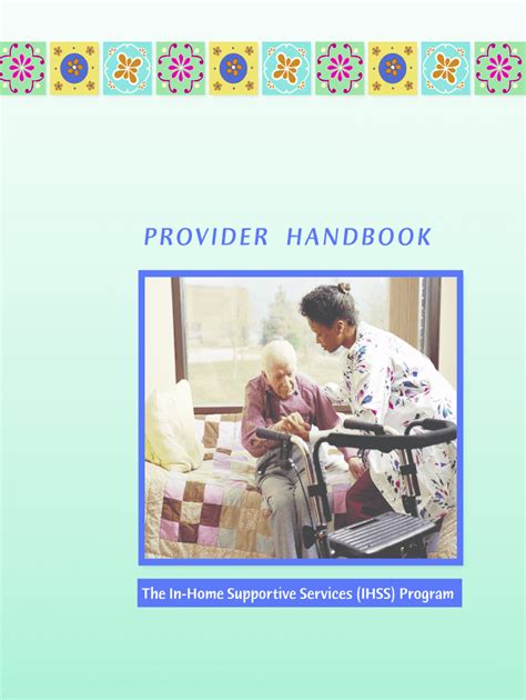 Fillable Online cdss ca PROVIDER HANDBOOK - CDSS Fax Email Print ...