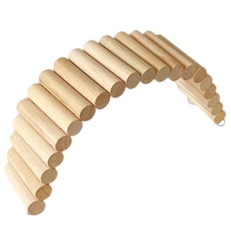 Buy MERIGLARE Hamster Bendy Long Wood Bridges,Hamster Bendable Ladder ...