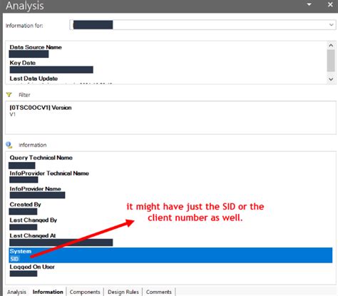 3084397 - Report not showing client number in the "system" field under ...