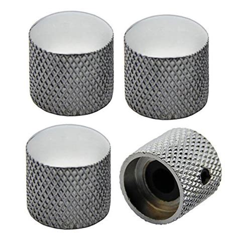Musiclily Metric Heavy Metal Knurled Dome Control Knobs for Electric ...