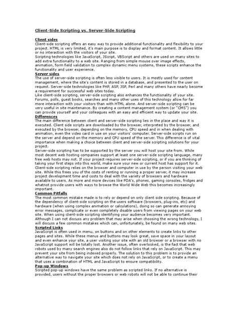 Client-Side vs Server-Side Scripting 的图像结果