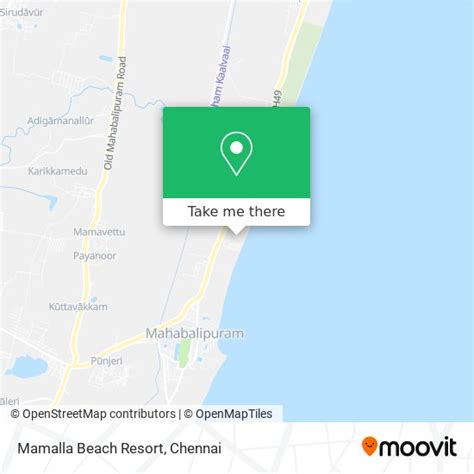How to get to Mamalla Beach Resort in Chengalpattu by bus?