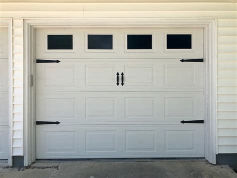 Quick. Easy. Cheap. Garage Door Update. | Garage doors, Cheap garage ...