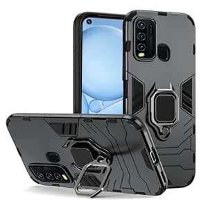 SPAZY CASE® Vivo Y50 / Y30 360 Degree Rotation Durable Dual Layer Slim ...