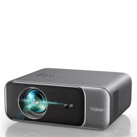 YABER PRO V9 WiFi 6 Bluetooth Projector, 500ANSI Lumens 1080P Portable ...