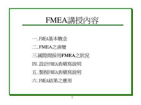 FMEA潜在失效模式与效应分析详解及案例分析 - 每日头条