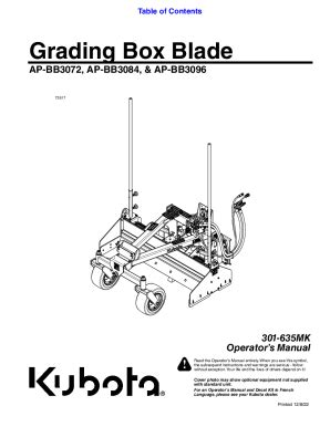 Fillable Online BB30 Series Box Blades Fax Email Print - pdfFiller