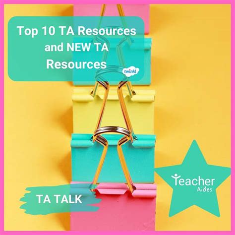Each week the Twinkl TA team will update the top 10 trending resources