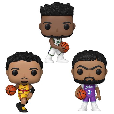 Buy Funko Pop! NBA City Edition Collectors Set - 3 Figure Set Includes ...