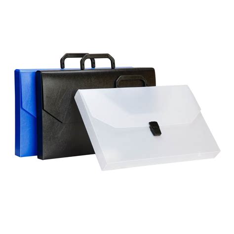 Worldone Foolscap Document Case with Strong Handle & Lock, Ideal Docum ...