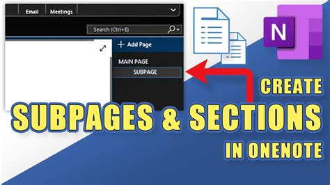 Image result for CreatePage Sections in One Note