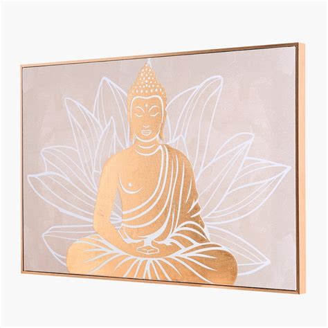 Buy Artistry Quanto Canvas Buddha Picture Frame - 60x40cm from Home ...