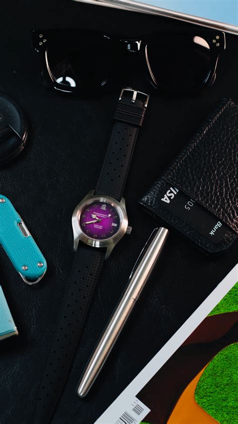 Tanjore Edition V3 - Royal Purple Automatic NH35A Movement [ships 17th ...
