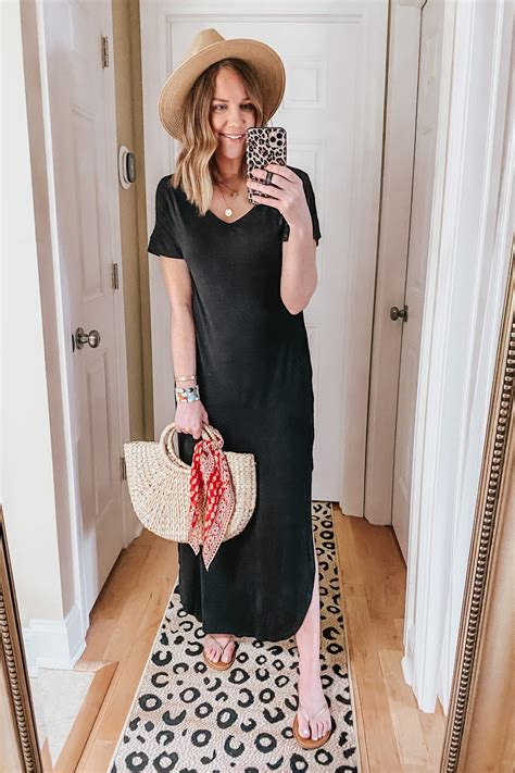 Long Black Casual Dresses
