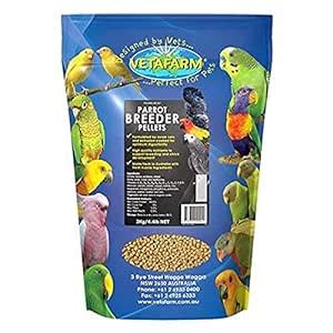 Buy VETAFARM Parrot Breeder PELLETS 2 KG Online at Low Prices in India ...