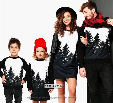 Family Matching Holiday Outfits, Family Matching Christmas Outfits ...